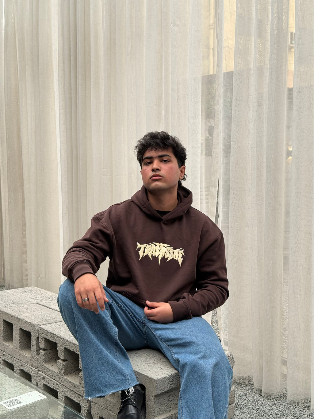 Trust Issues Unisex Limited Edition Hoodie-Cocoa Brown